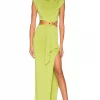 Lovers And Friends Encore Dress In Chartreuse Green -LOVERS AND FRIENDS Shop LOVF WD3271 V1
