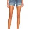 Lovers And Friends Austin Super High Rise Cut Off Short In Horizon -LOVERS AND FRIENDS Shop LOVF WF380 V1