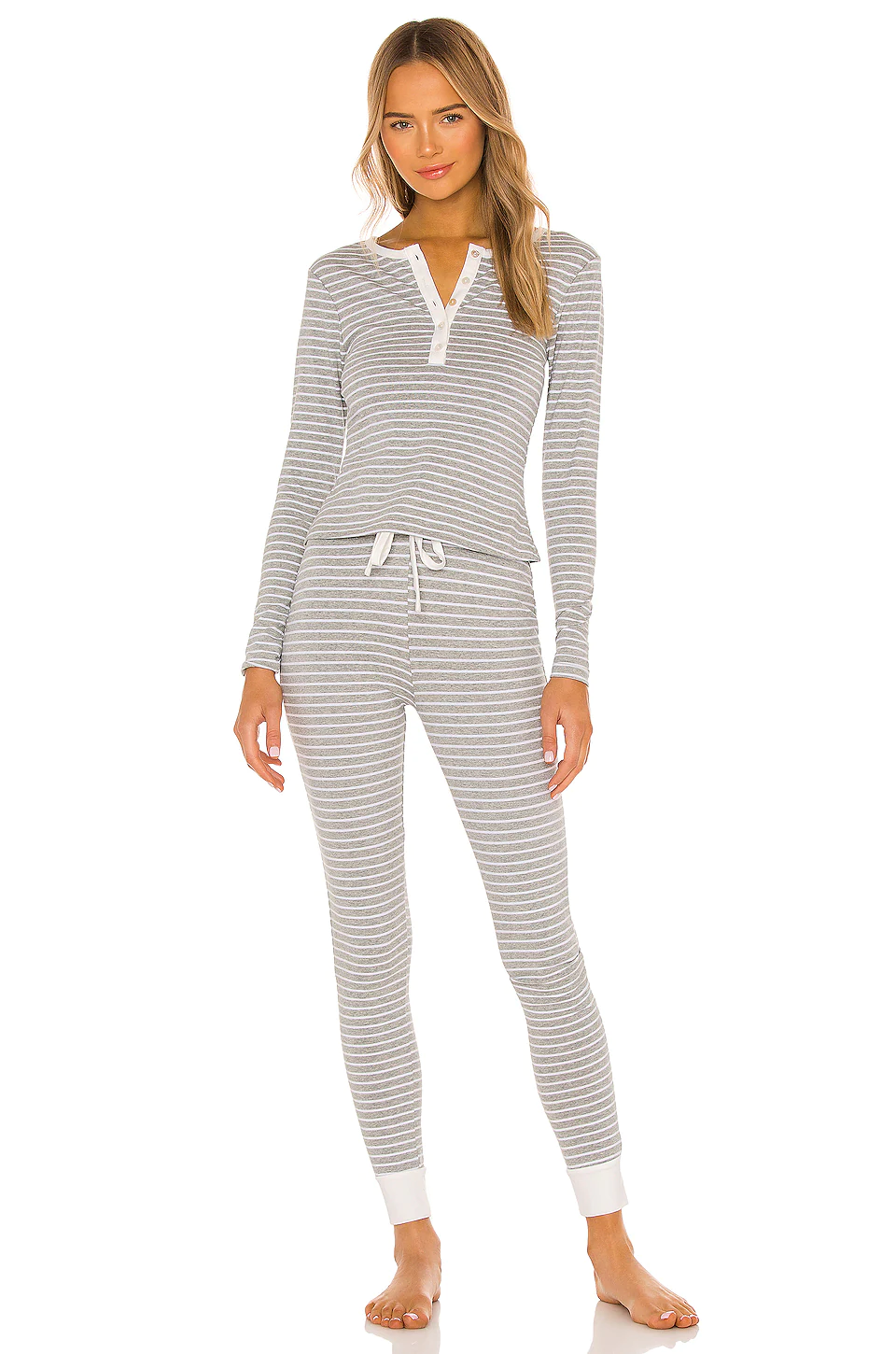 Lovers And Friends Honor Lounge Pant In Heather Stripe 6 Lovers And Friends Honor Lounge Pant In Heather Stripe - Image 4