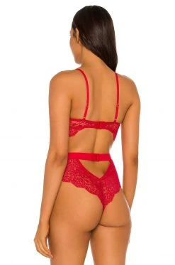 Lovers And Friends Bettany Bodysuit In Red -LOVERS AND FRIENDS Shop LOVF WI136 V4