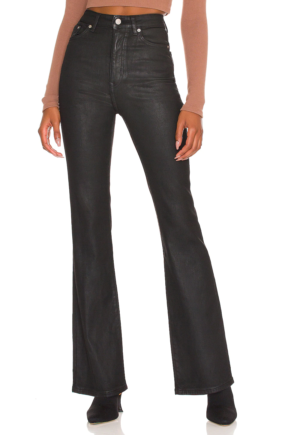 Lovers And Friends Greyson Ultra High Rise Slim Boot In Deepwater