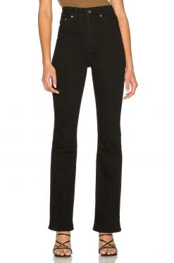 Lovers And Friends Greyson Ultra High Rise Slim Boot In Shadow Hill