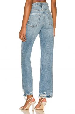 Lovers And Friends Ryan High Rise Straight In Cascade -LOVERS AND FRIENDS Shop LOVF WJ233 V3