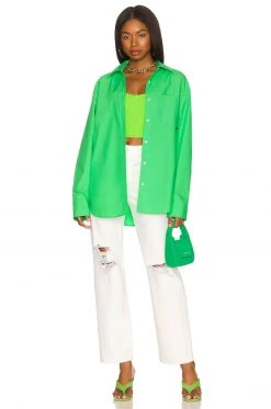 Lovers And Friends Ryan High Rise Straight In Lighthouse -LOVERS AND FRIENDS Shop LOVF WJ235 V4