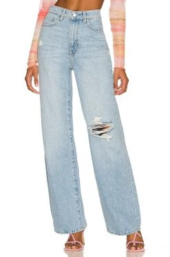 Lovers And Friends Lennon Super High Rise Loose Wide Leg In Lawrence