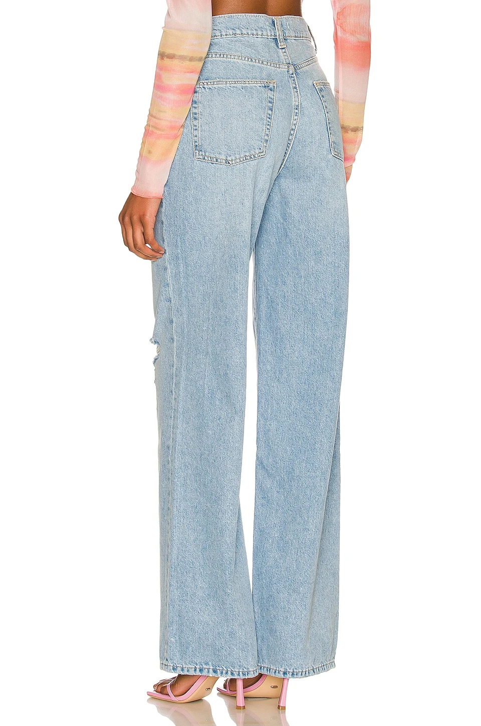 Lovers And Friends Lennon Super High Rise Loose Wide Leg In Lawrence 5 Lovers And Friends Lennon Super High Rise Loose Wide Leg In Lawrence - Image 3