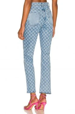 Lovers And Friends Reece High Rise Slim Straight In Harmon -LOVERS AND FRIENDS Shop LOVF WJ238 V3