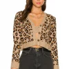 Lovers And Friends Luna Leopard Cardigan Set In Leopard -LOVERS AND FRIENDS Shop LOVF WK1022 V1