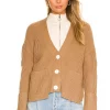 Lovers And Friends Avery Cardigan In Camel -LOVERS AND FRIENDS Shop LOVF WK1034 V1