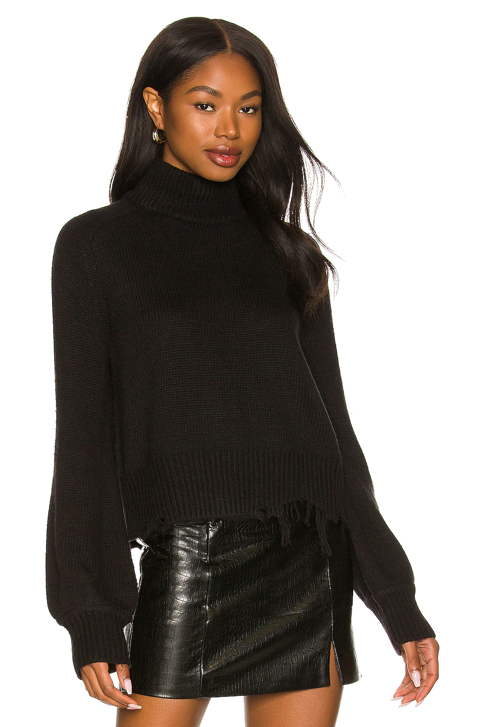 Lovers And Friends Granite Sweater In Black