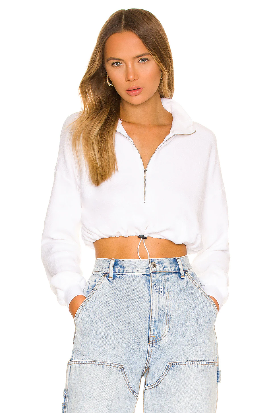 Lovers And Friends Heidi Sweatshirt In Egret