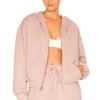 Lovers And Friends Nyomi Hoodie In Dusty Mauve 1 Lovers And Friends Nyomi Hoodie In Dusty Mauve -LOVERS AND FRIENDS Shop LOVF WK1088 V1