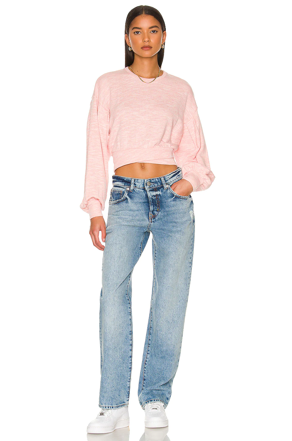 Lovers And Friends Julien Sweater In Rose Pink 6 Lovers And Friends Julien Sweater In Rose Pink - Image 4