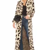 Lovers And Friends Speak Up Duster In Metallic Leopard -LOVERS AND FRIENDS Shop LOVF WK168 V1