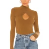 Lovers And Friends Niko Turtleneck In Camel -LOVERS AND FRIENDS Shop LOVF WK834 V1