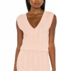 Lovers And Friends Rylan Knit Vest In Pink Cable -LOVERS AND FRIENDS Shop LOVF WK968 V1