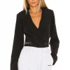 Lovers And Friends Rylan Jacket In Black -LOVERS AND FRIENDS Shop LOVF WO391 V1