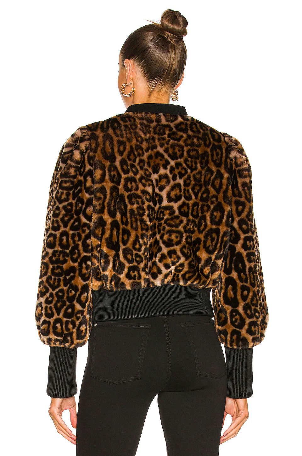 Lovers And Friends Kristen Faux Fur Jacket In Leopard 5 Lovers And Friends Kristen Faux Fur Jacket In Leopard - Image 3