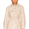 Lovers And Friends Shayna Shacket In Bone -LOVERS AND FRIENDS Shop LOVF WO431 V1