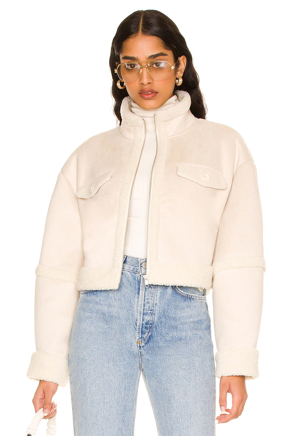 Lovers And Friends Jamison Jacket In Dove Grey