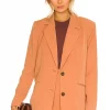 Lovers And Friends Diana Oversized Blazer In Caramel -LOVERS AND FRIENDS Shop LOVF WO435 V1