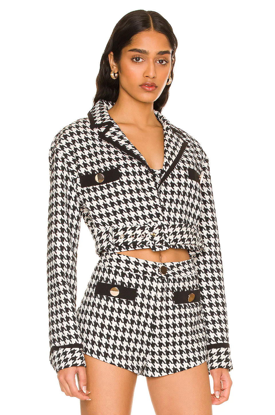 Lovers And Friends Marciana Jacket In Black & White 5 Lovers And Friends Marciana Jacket In Black & White - Image 3