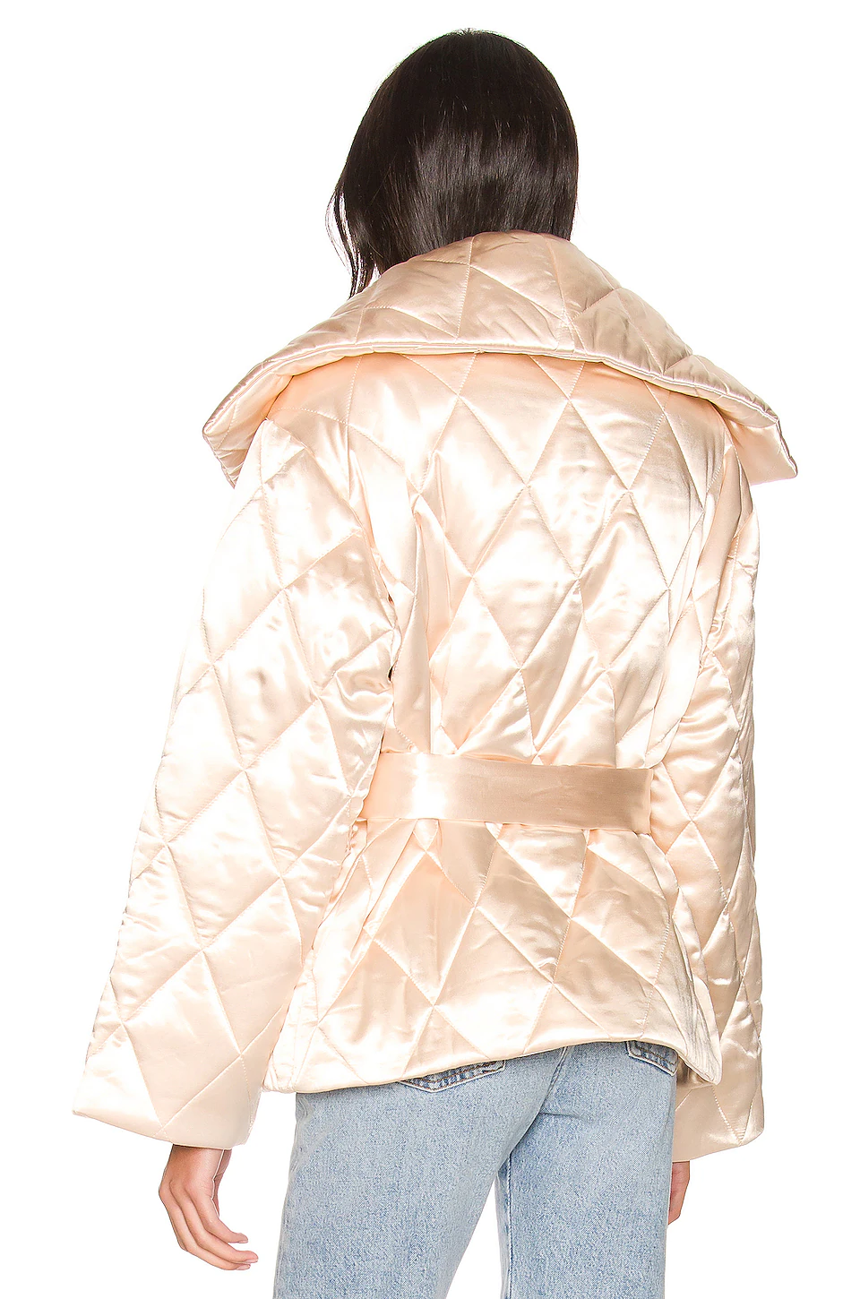 Lovers And Friends Britt Puffer Jacket In Blush 6 Lovers And Friends Britt Puffer Jacket In Blush - Image 4