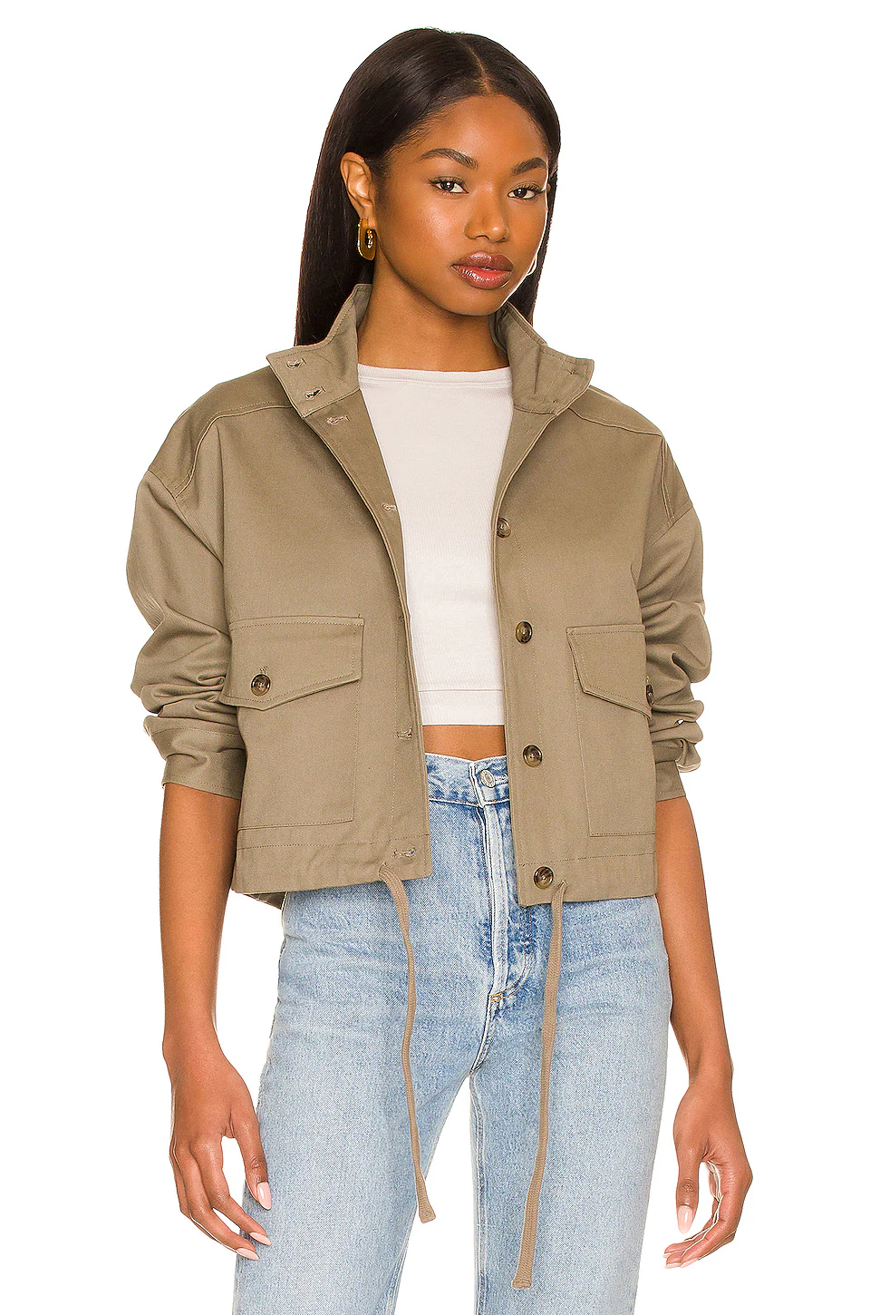 Lovers And Friends Toronto Jacket In Army