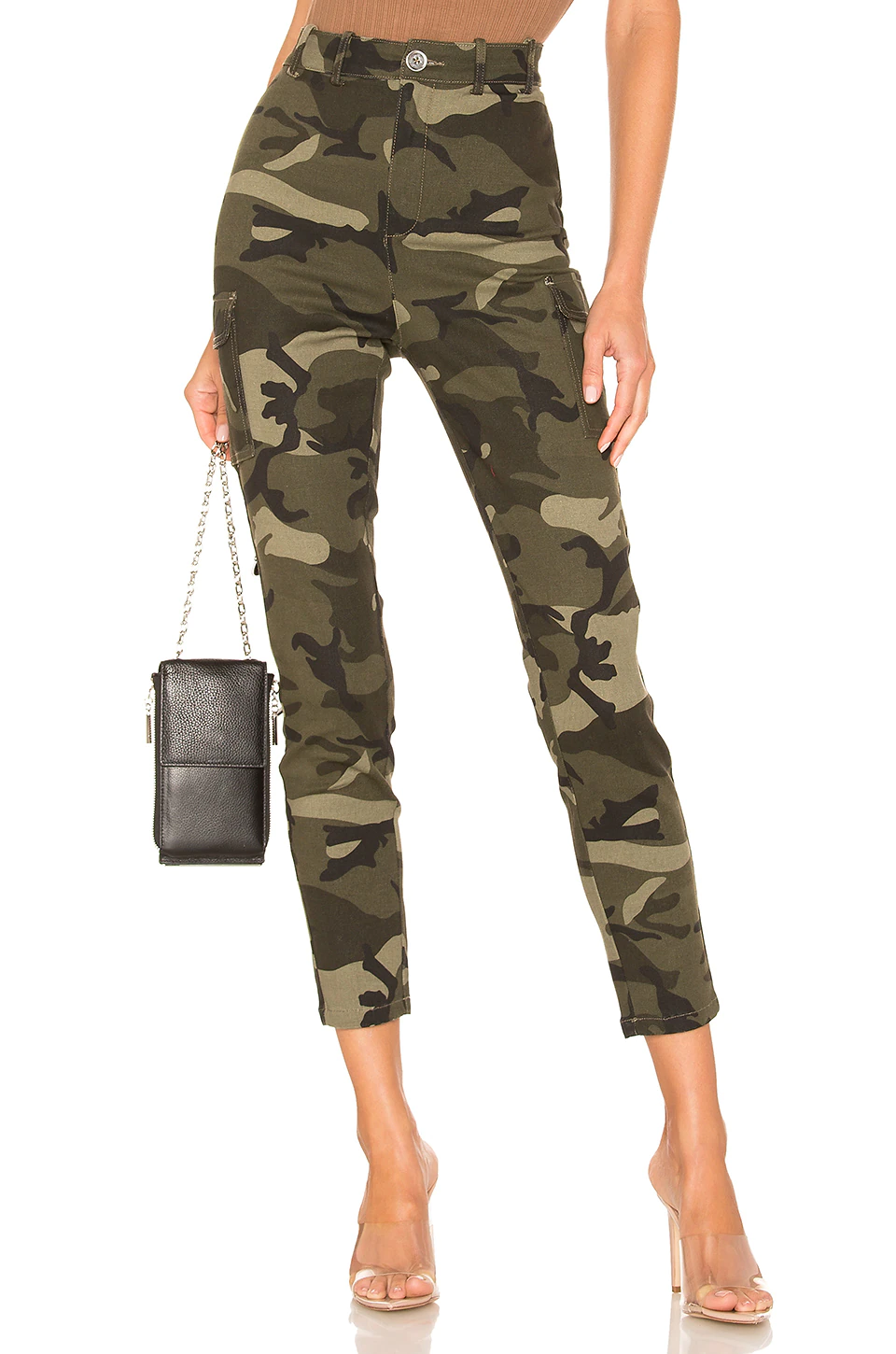 Lovers And Friends Porter Pants In Camo