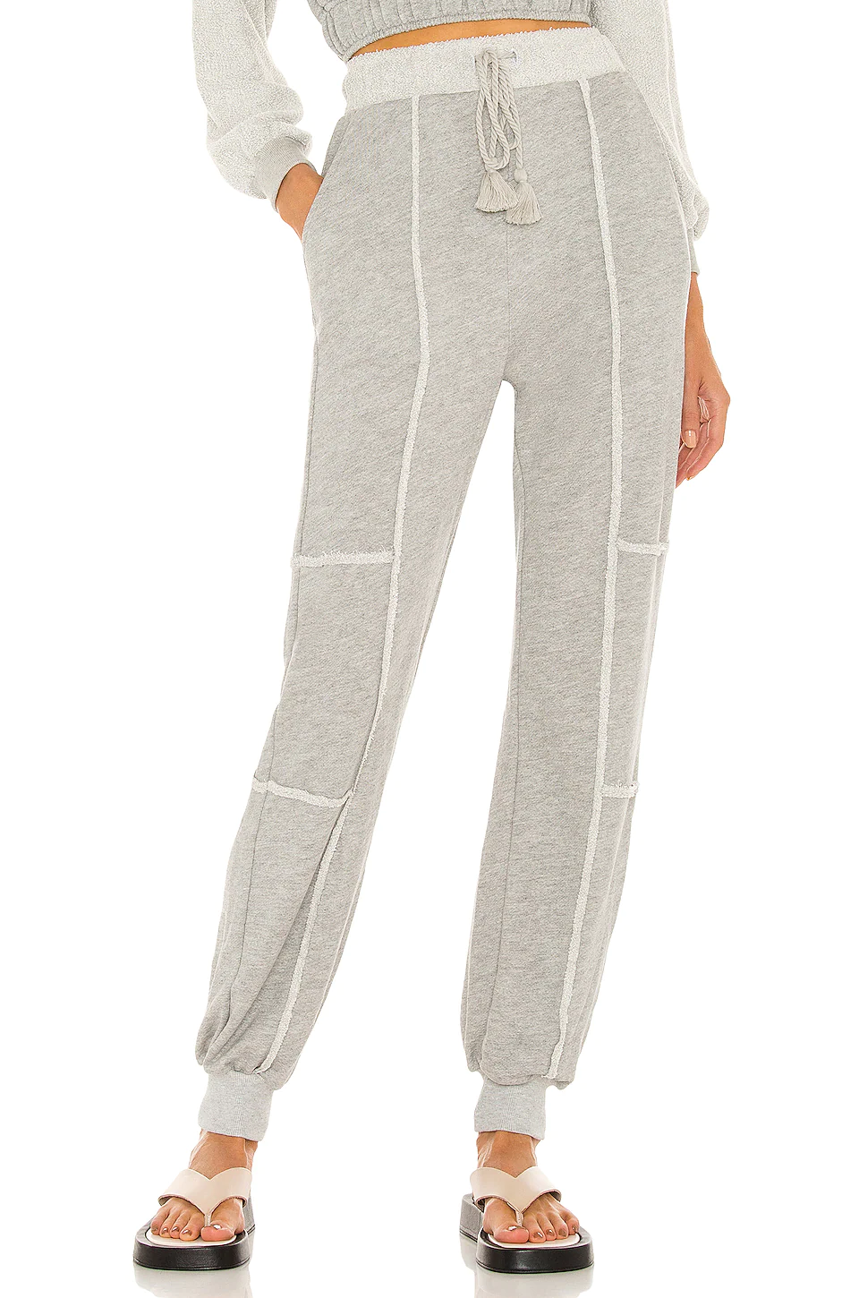 Lovers And Friends Carley Jogger In Grey