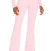 Lovers And Friends Edge Pant In Heathered Pink -LOVERS AND FRIENDS Shop LOVF WP542 V1