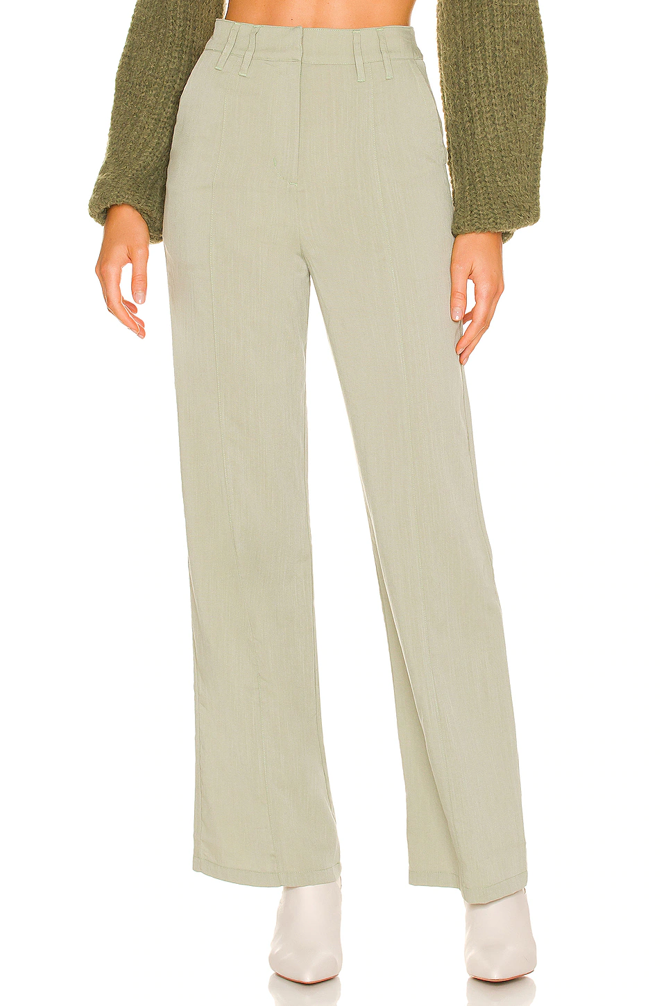 Lovers And Friends Kourtney Pant In Light Green