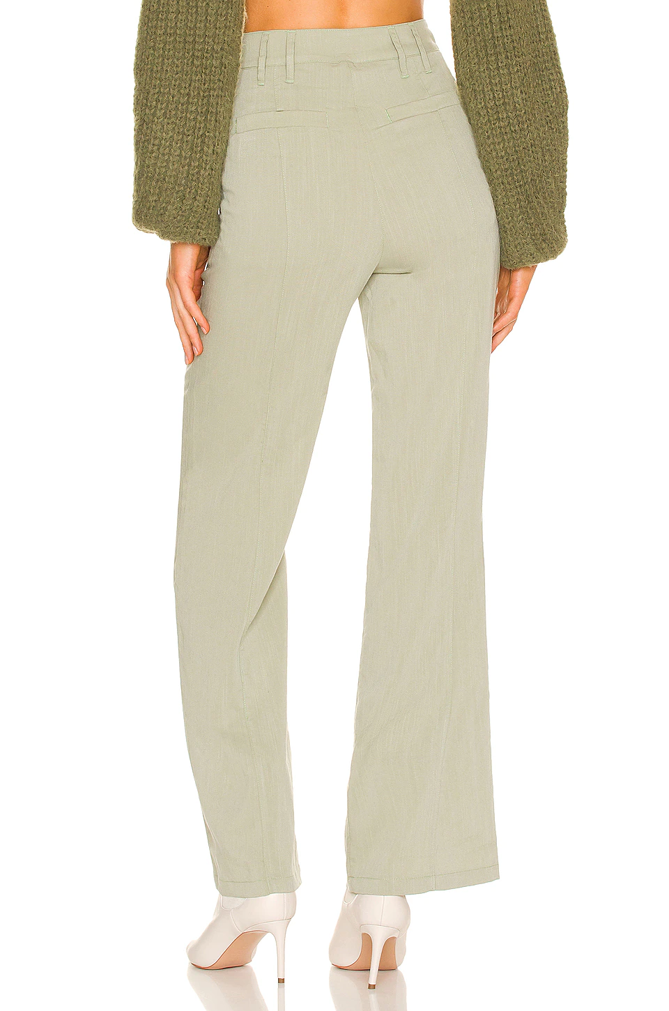 Lovers And Friends Kourtney Pant In Light Green 5 Lovers And Friends Kourtney Pant In Light Green - Image 3