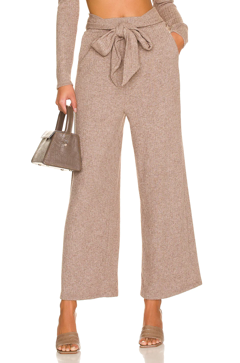 Lovers And Friends Sierra Pant In Chestnut Brown