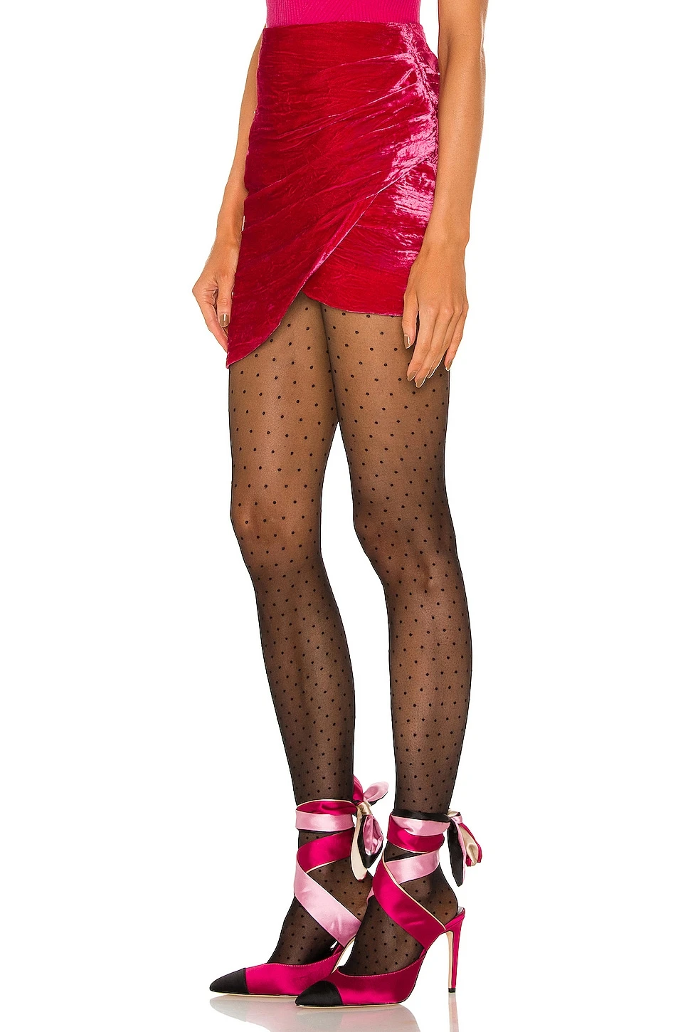 Lovers And Friends Kimora Mini Skirt In Magenta Pink 5 Lovers And Friends Kimora Mini Skirt In Magenta Pink - Image 3