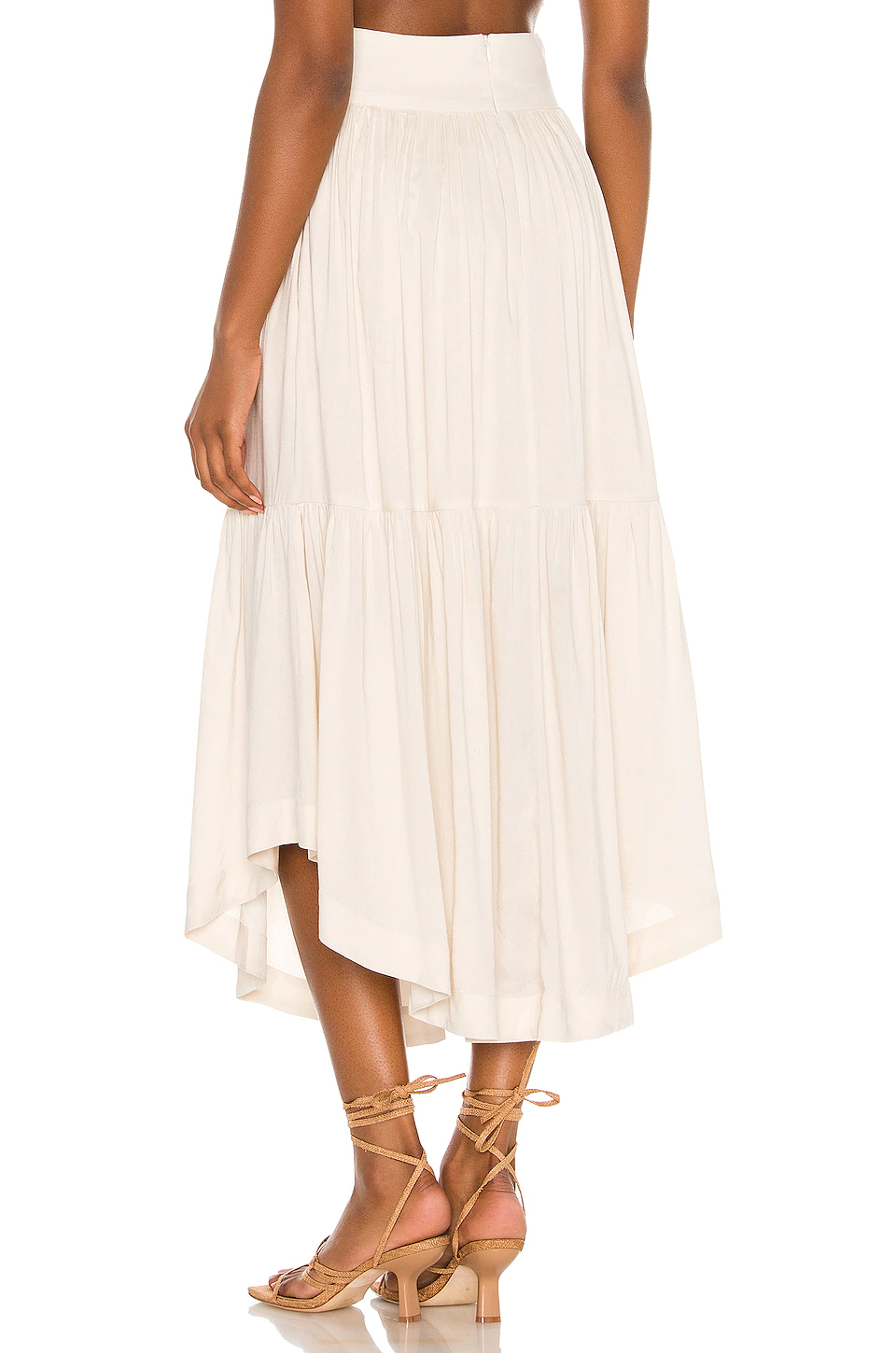 Lovers And Friends Sylvie Skirt In White Sugar 5 Lovers And Friends Sylvie Skirt In White Sugar - Image 3