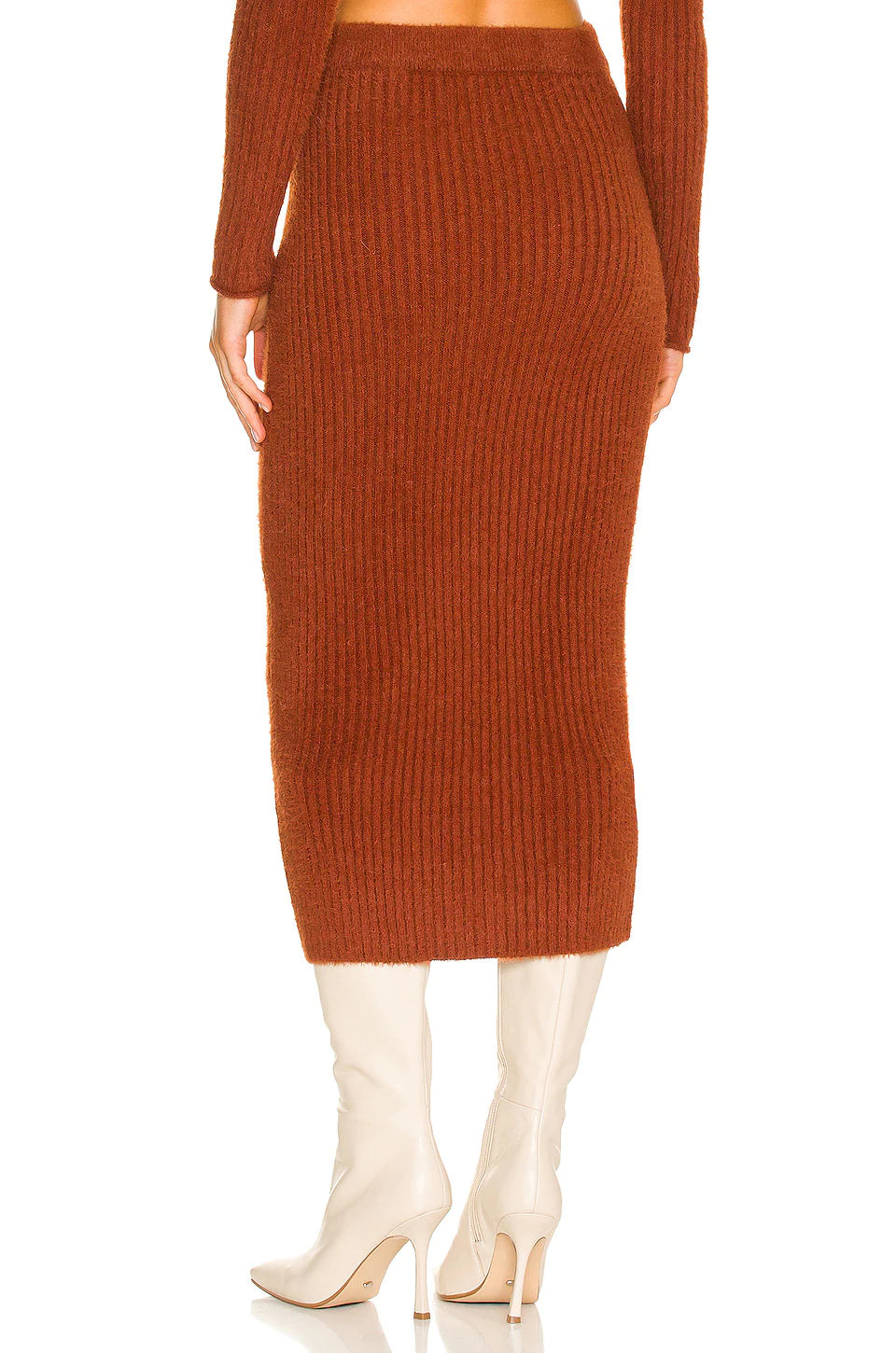 Lovers And Friends Ida Midi Skirt In Brown 5 Lovers And Friends Ida Midi Skirt In Brown - Image 3