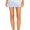 Lovers And Friends Catcha Wave Mini Skirt In Blue Seafoam -LOVERS AND FRIENDS Shop LOVF WQ612 V1