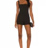 Lovers And Friends Simone Romper In Black -LOVERS AND FRIENDS Shop LOVF WR305 V1
