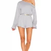 Lovers And Friends Ontario Romper In Moon Beam -LOVERS AND FRIENDS Shop LOVF WR308 V1