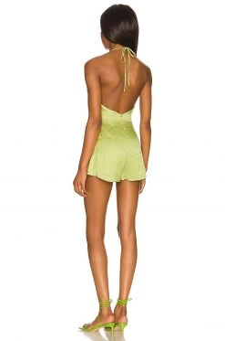 Lovers And Friends Addie Romper In Lime Green 7 Lovers And Friends Addie Romper In Lime Green -LOVERS AND FRIENDS Shop LOVF WR335 V3
