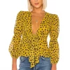 Lovers And Friends Henry Top In Mini Mara Print -LOVERS AND FRIENDS Shop LOVF WS1378 V1
