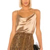 Lovers And Friends Rhode Cami In Gold -LOVERS AND FRIENDS Shop LOVF WS1446 V1