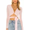 Lovers And Friends Camila Top In Ballet Pink 1 Lovers And Friends Camila Top In Ballet Pink -LOVERS AND FRIENDS Shop LOVF WS1670 V1