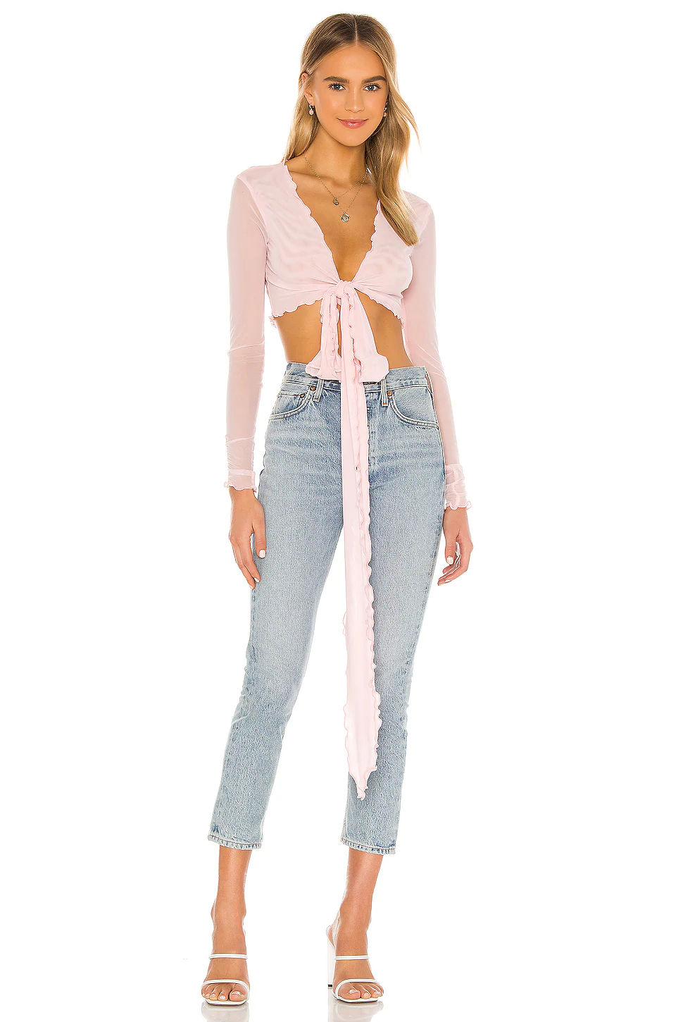 Lovers And Friends Camila Top In Ballet Pink 6 Lovers And Friends Camila Top In Ballet Pink - Image 4