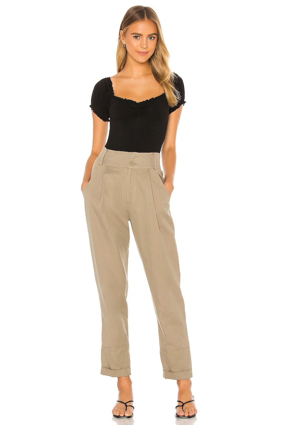 Lovers And Friends Lacey Bodysuit In Black 7 Lovers And Friends Lacey Bodysuit In Black - Image 5