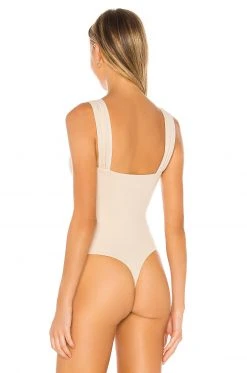 Lovers And Friends Heather Bodysuit In Natural Tan -LOVERS AND FRIENDS Shop LOVF WS1952 V4