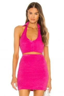 Lovers And Friends Miley Top In Dark Pink