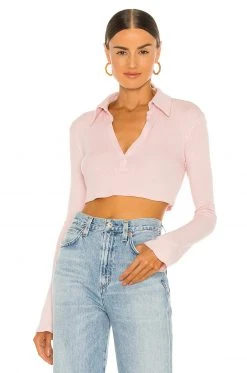 Lovers And Friends Celeste Top In Blush Pink