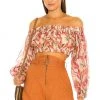 Lovers And Friends Bosworth Top In Emory Tropical Print -LOVERS AND FRIENDS Shop LOVF WS2088 V1